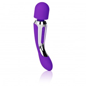 Фиолетовый вибромассажер BODY WAND - 22,25 см.